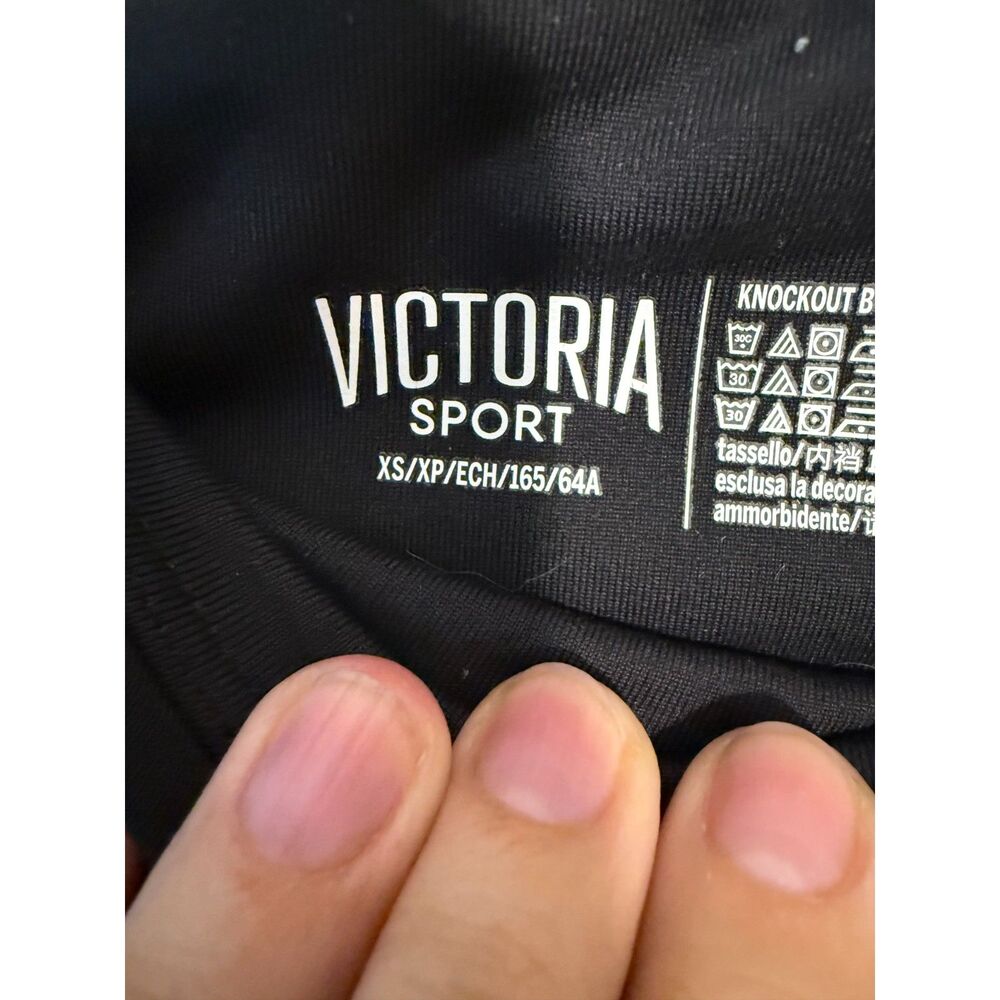 Victoria's Secret Sport Black Knockout Tight Workout Leggings - Picture 3 of 5